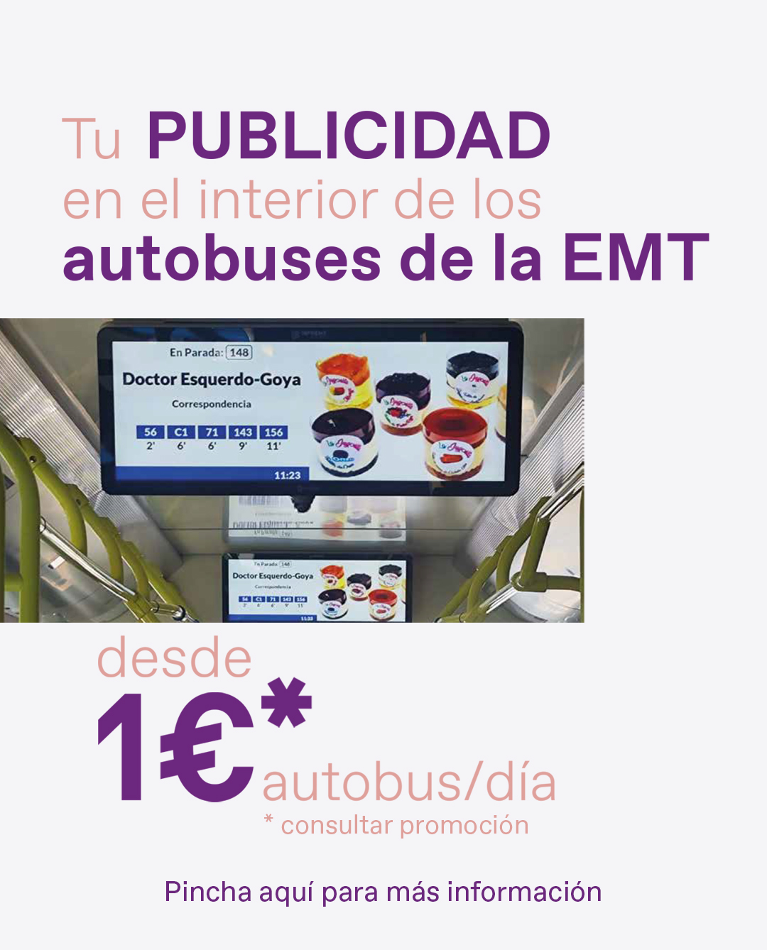 PUBLICIDAD EN autobuses
